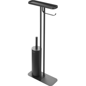 Brabantia Mindset Toilet Butler m. Silikonebrste, Mineral Infinite Grey