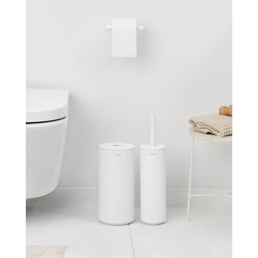 Brabantia Mindset Toiletst 3 Dele, Mineral Fresh White