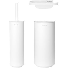 Brabantia Mindset Toiletst 3 Dele, Mineral Fresh White