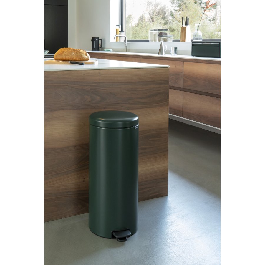 Brabantia NewIcon Pedalspand 30 L, Pine Green