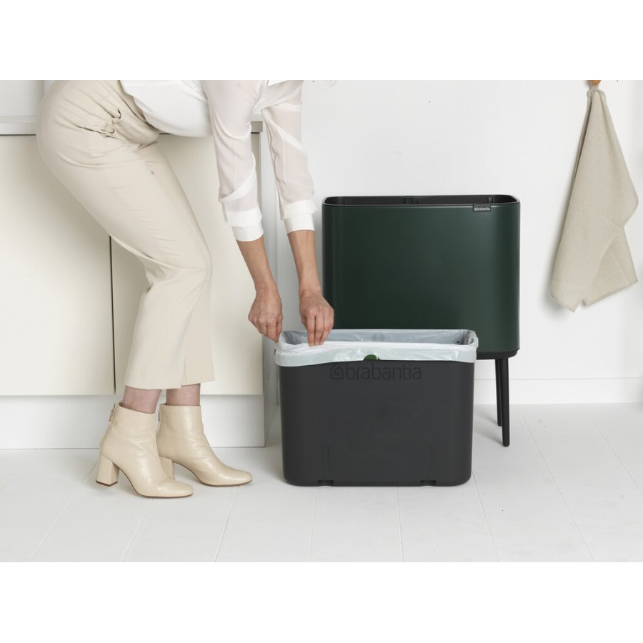 Brabantia Bo Touch Affaldsspand 36 L, Pine Green