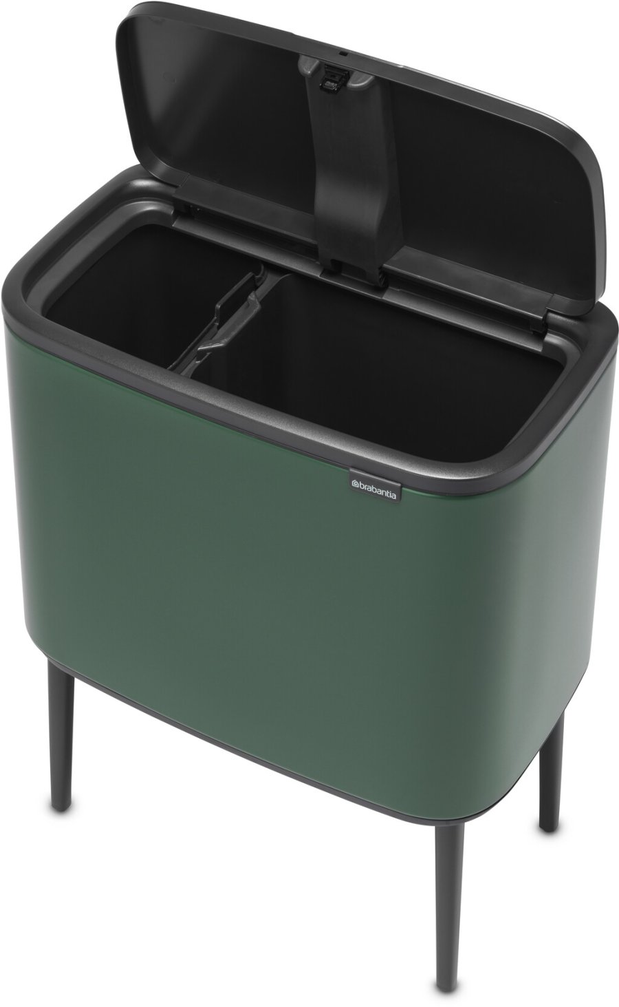 Brabantia Bo Touch Affaldsspand 11+23 L, Pine Green