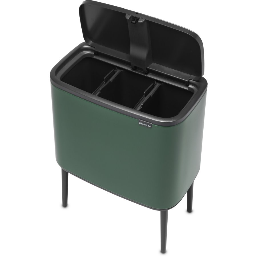 Brabantia Bo Touch Affaldsspand 3x11 L, Pine Green