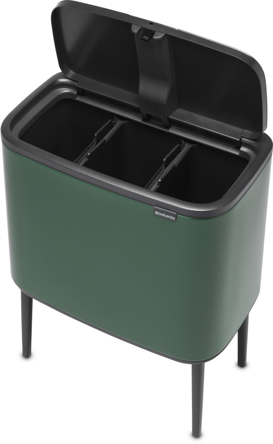 Brabantia Bo Touch Affaldsspand 3x11 L, Pine Green