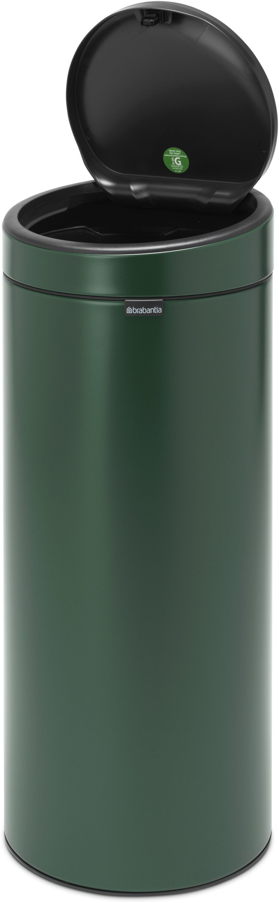 Brabantia Touch Affaldsspand 30 L, Pine Green