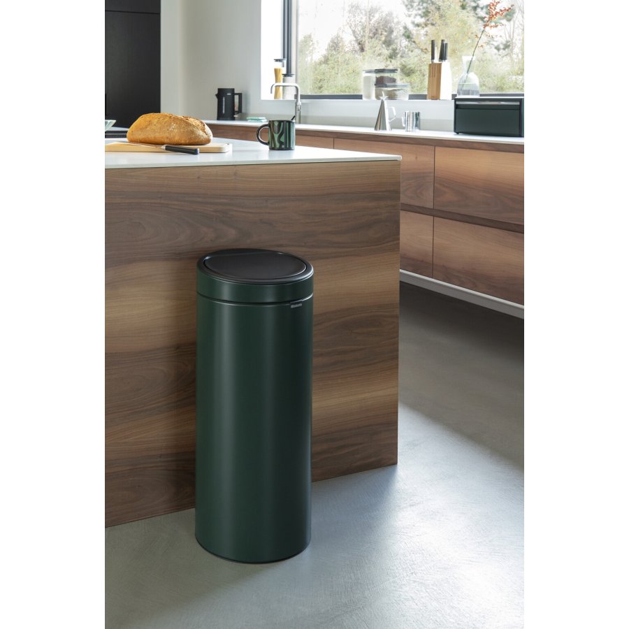 Brabantia Touch Affaldsspand 30 L, Pine Green