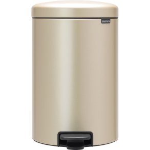 Brabantia NewIcon Pedalspand 20 L, Metallic Gold