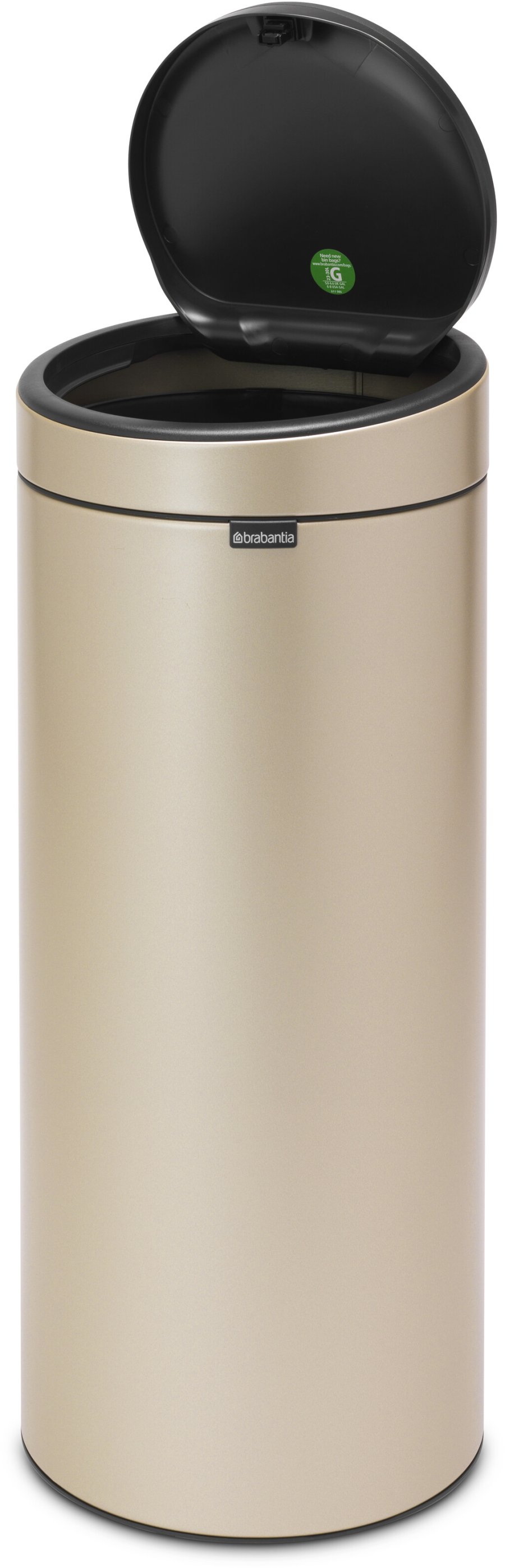 Brabantia Touch Affaldsspand 30 L, Metallic Gold