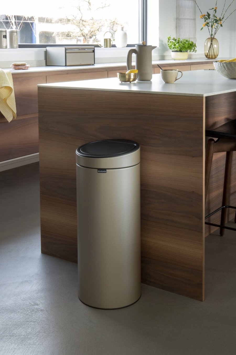 Brabantia Touch Affaldsspand 30 L, Metallic Gold