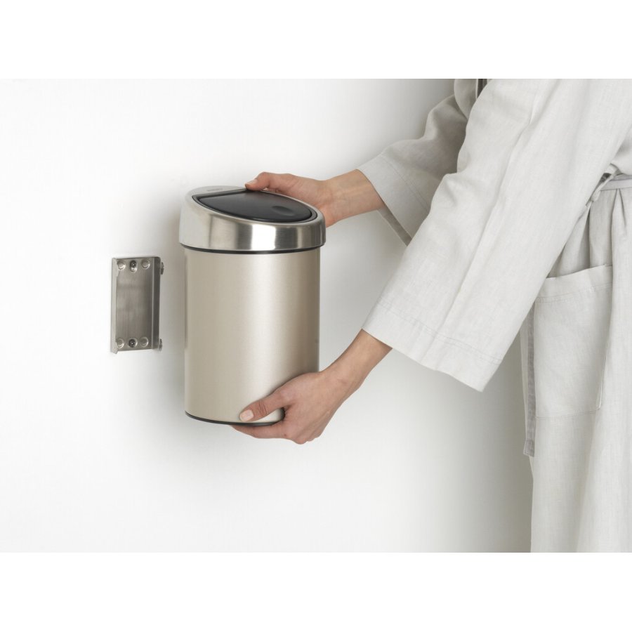 Brabantia Touch Affaldsspand 3 L, Metallic Gold