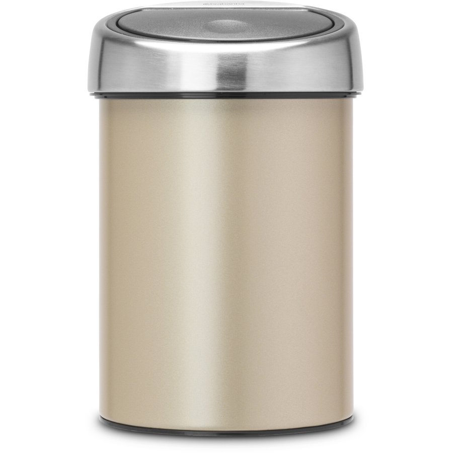 Brabantia Touch Affaldsspand 3 L, Metallic Gold