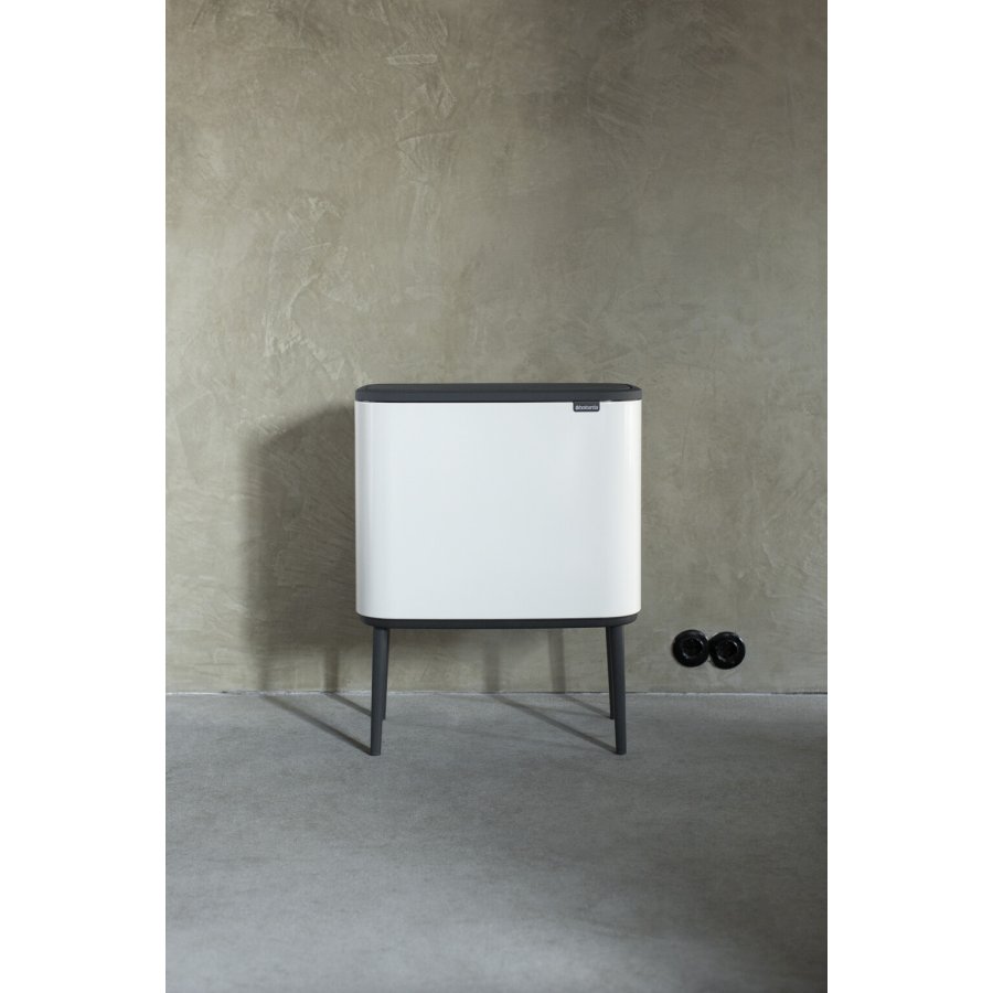 Brabantia Bo Touch Affaldsspand 3x11 L, Hvid