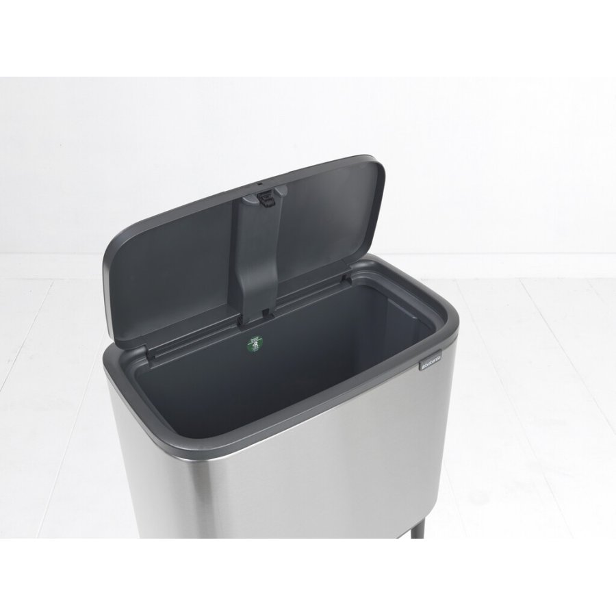 Brabantia Bo Touch Affaldsspand Fingerprint Proof 36 L, Mat Stl