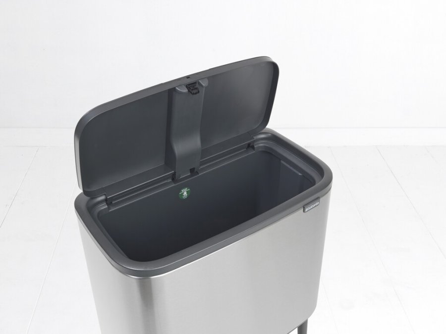 Brabantia Bo Touch Affaldsspand Fingerprint Proof 36 L, Mat Stl