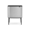 Brabantia Bo Touch Affaldsspand Fingerprint Proof 36 L, Mat Stl