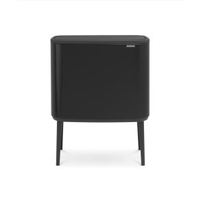 Brabantia Bo Touch Affaldsspand 3x11 L, Mat Sort
