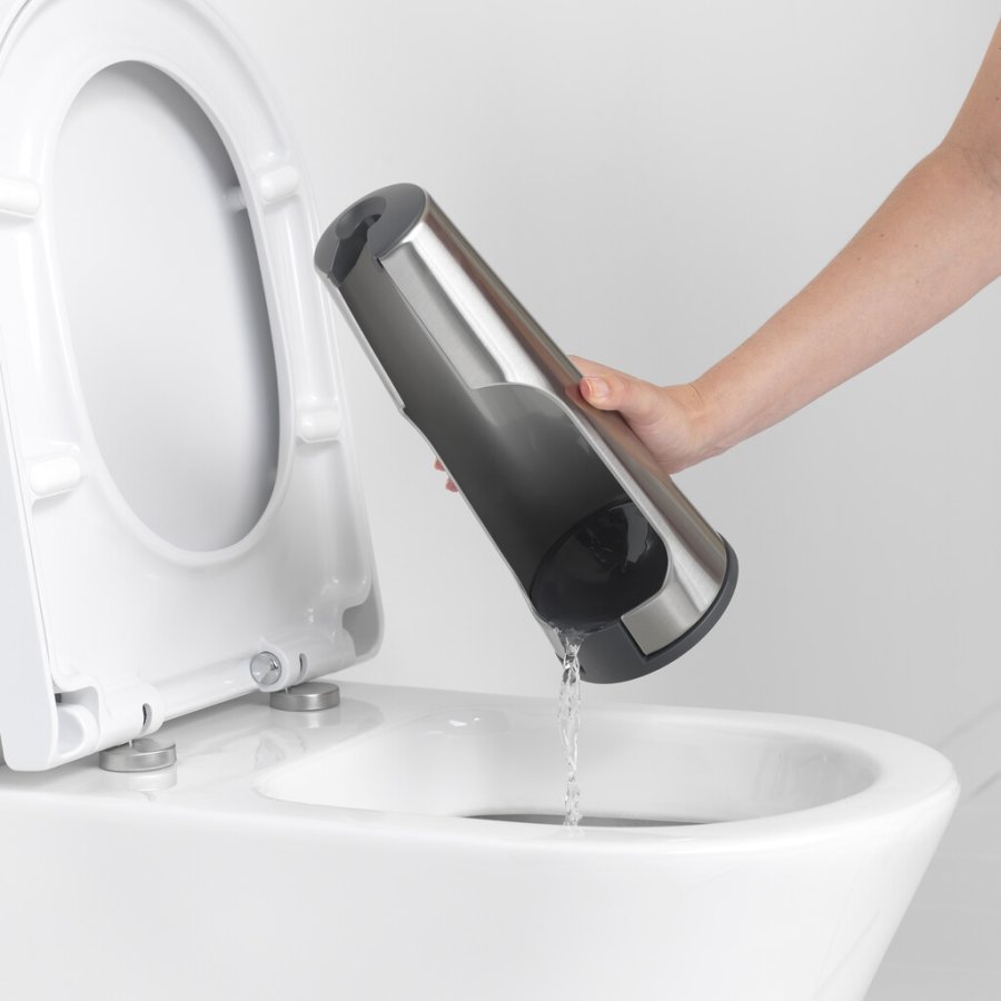 Brabantia ReNew Toiletbrste m. Holder, Mat Stl