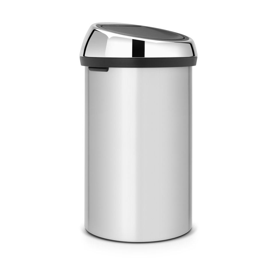 Brabantia Touch Affaldsspand 60 L, Metallic Grey