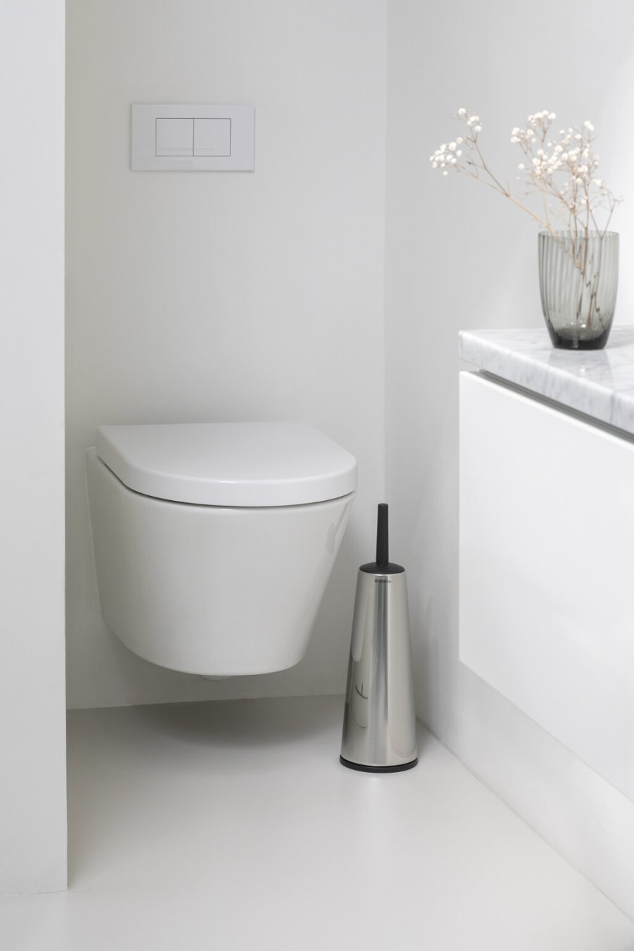 Brabantia ReNew Toiletbrste m. Holder, Stl