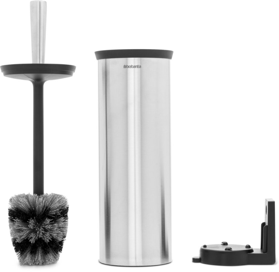 Brabantia Profile Toiletbrste m. Holder og Vgbeslag, Mat Stl