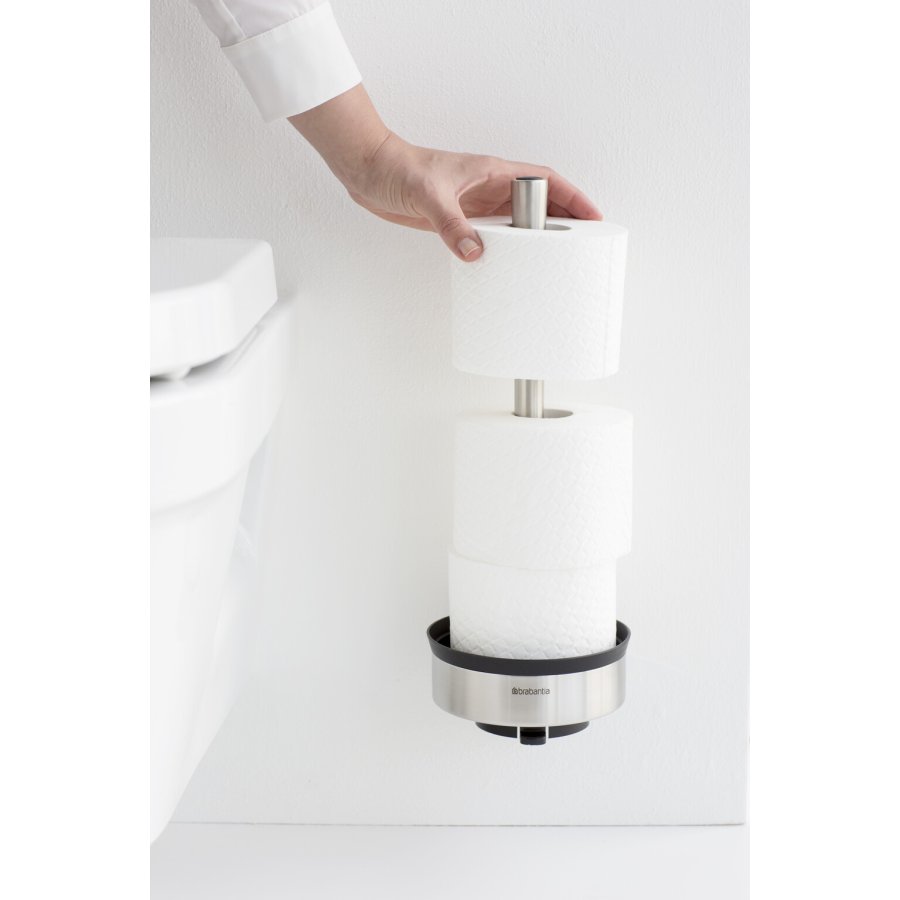 Brabantia Profile Toiletrulledispenser inkl. Vgbeslag, Mat Stl