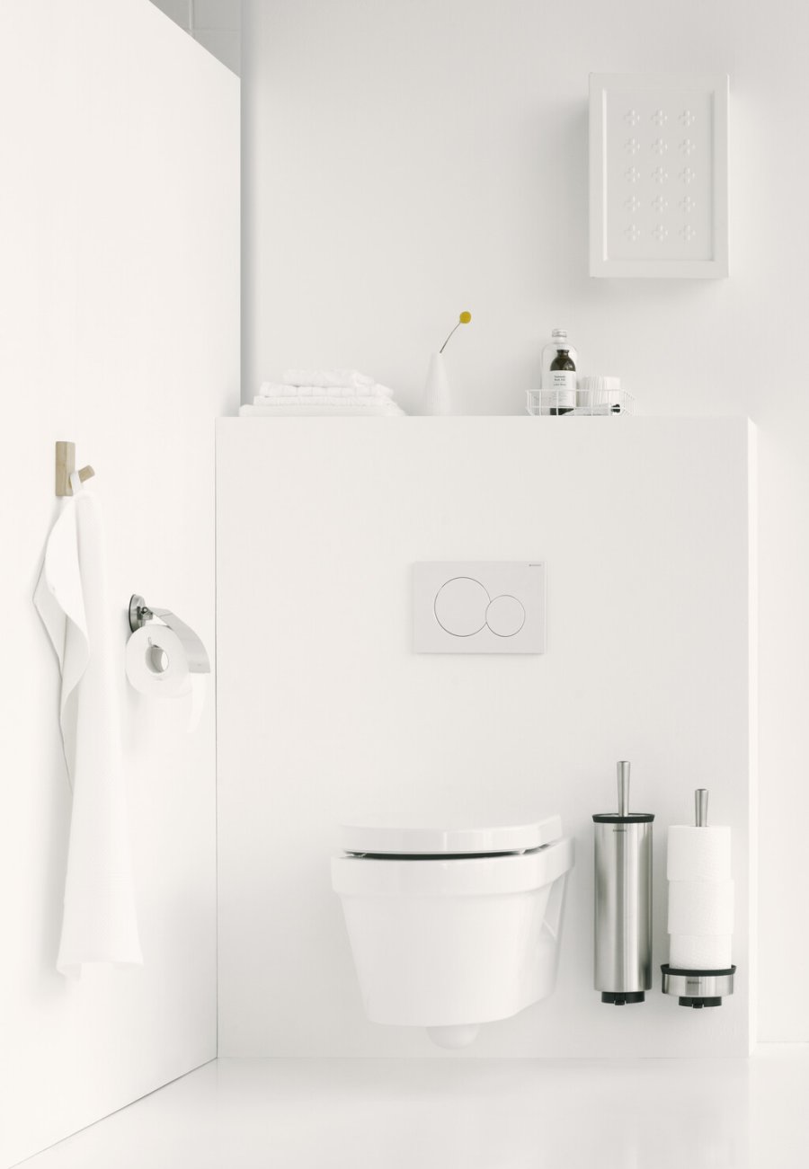 Brabantia Profile Toiletrulledispenser inkl. Vgbeslag, Mat Stl