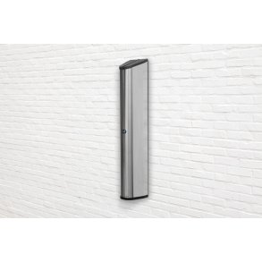 Brabantia WallFix Tørrestativ m. Opbevaringsboks, Metallic Grey