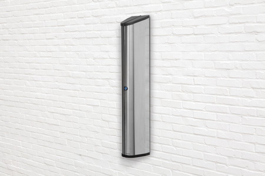 Brabantia WallFix Trrestativ m. Opbevaringsboks, Metallic Grey