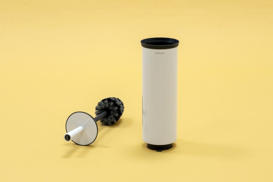 Brabantia Profile Toiletbrste m. Holder og Vgbeslag, Hvid