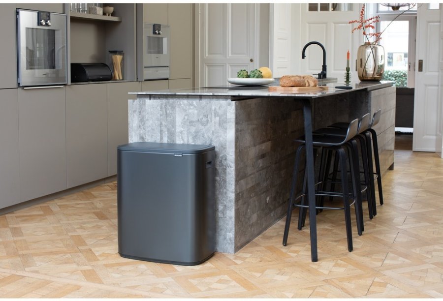 Brabantia Bo Touch Affaldsspand 60 L, Confident Grey