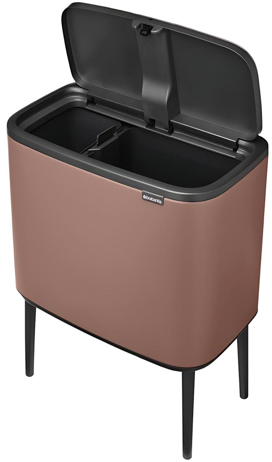 Brabantia Bo Touch Affaldsspand 11+23 L, Satin Taupe