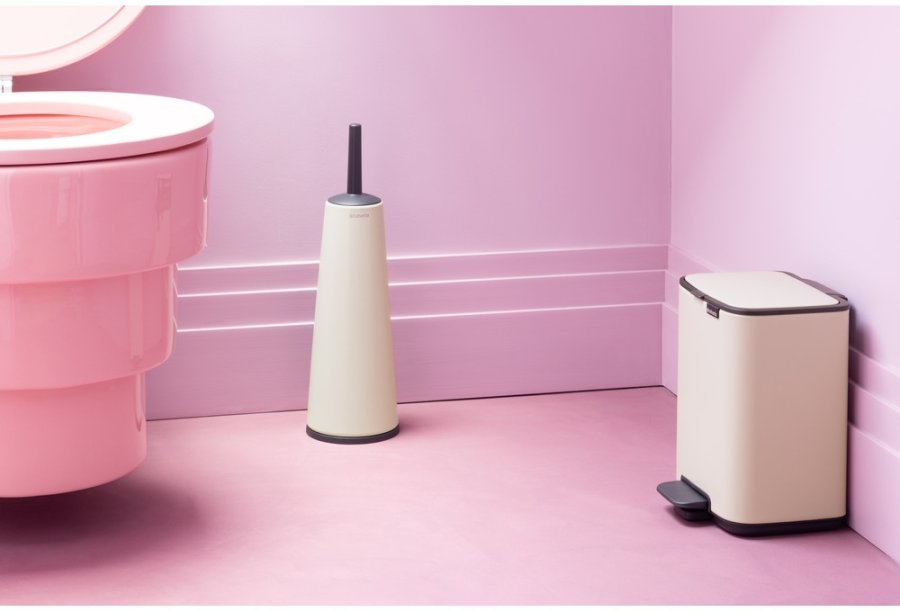 Brabantia Bo Pedalspand 4 L, Soft Beige