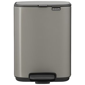Brabantia Bo Pedalspand 4 L, Platinum