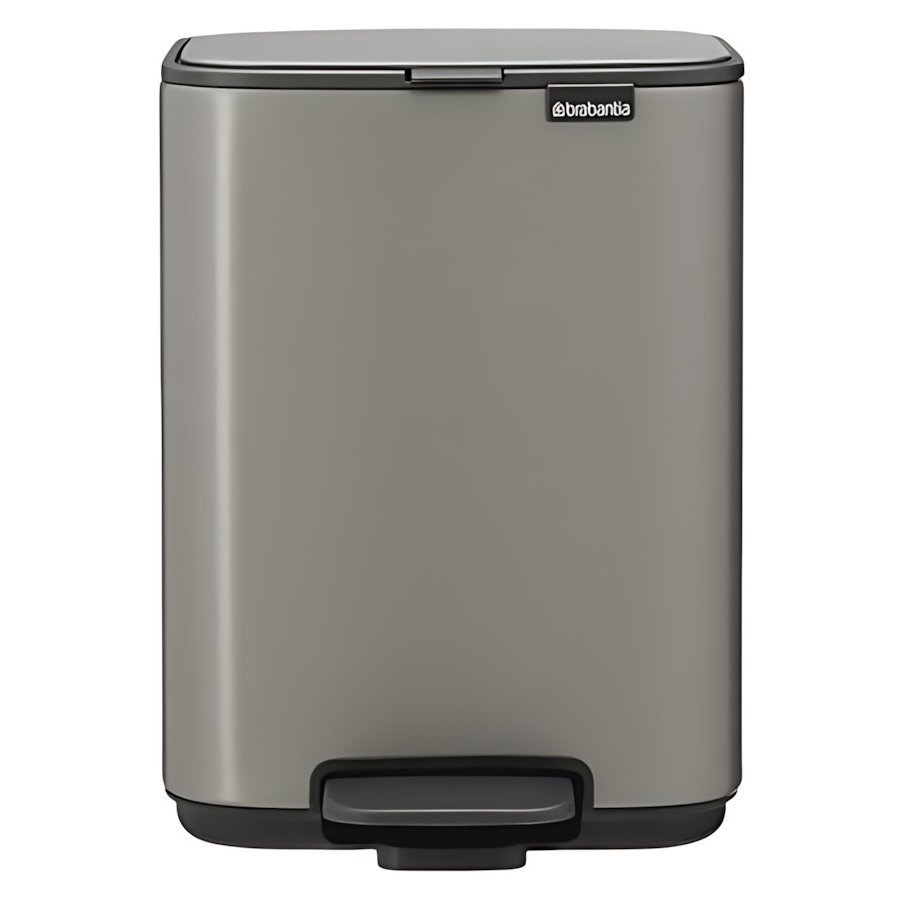 Brabantia Bo Pedalspand 4 L, Platinum