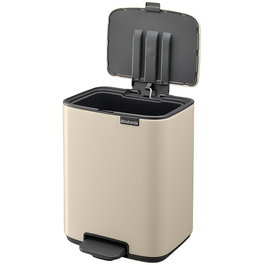 Brabantia Bo Pedalspand 7 L, Soft Beige