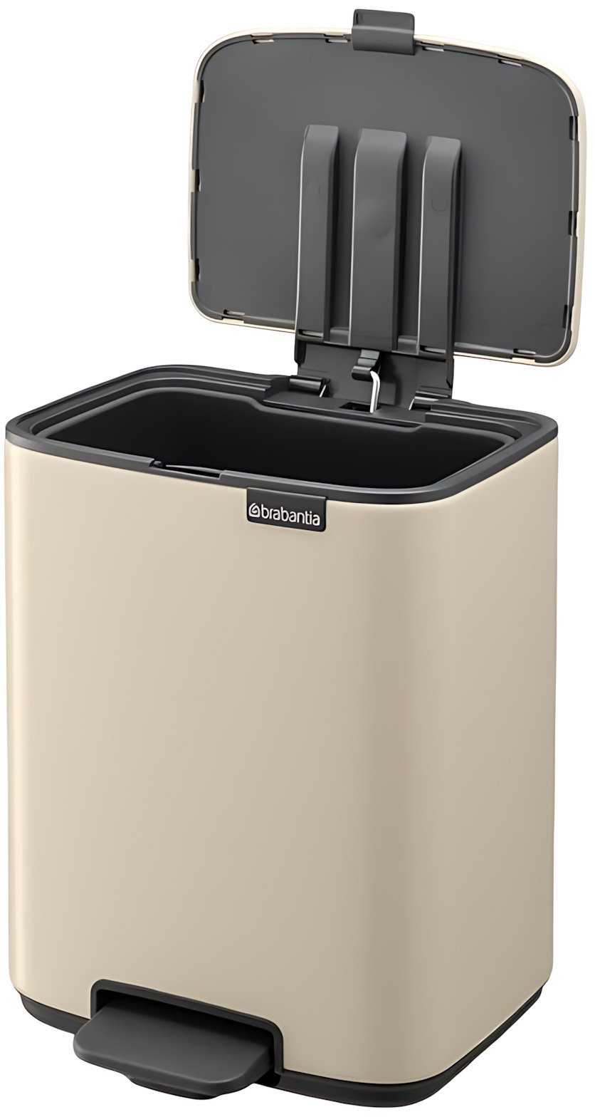 Brabantia Bo Pedalspand 7 L, Soft Beige