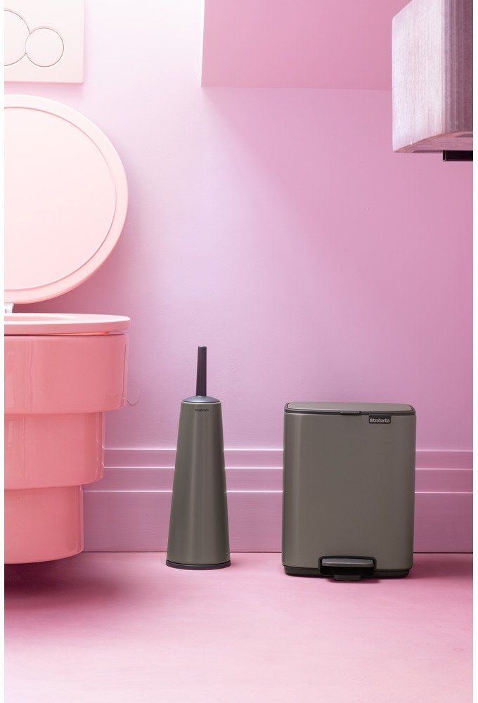 Brabantia Bo Pedalspand 7 L, Platinum