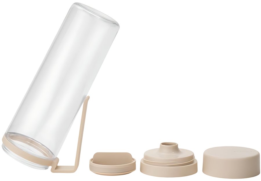 Brabantia Make & Take Drikkeflaske m. Si 500 ml, Soft Beige