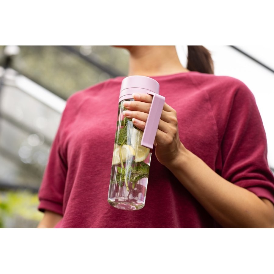 Brabantia Make & Take Drikkeflaske m. Si 500 ml, Lilac Pink