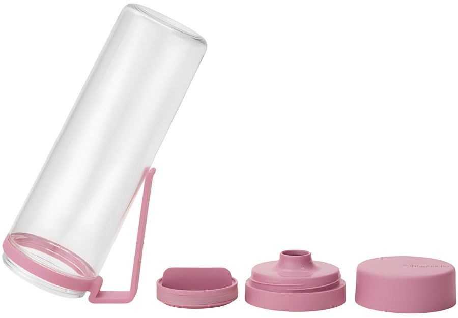 Brabantia Make & Take Drikkeflaske m. Si 500 ml, Lilac Pink
