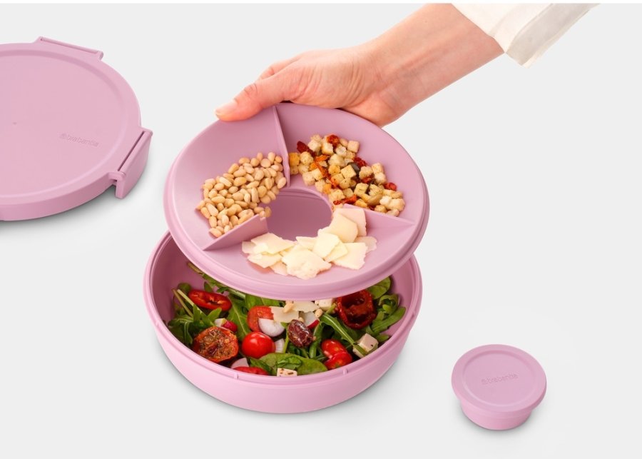 Brabantia Make & Take Saladekom �21,5 cm, Lilac Pink