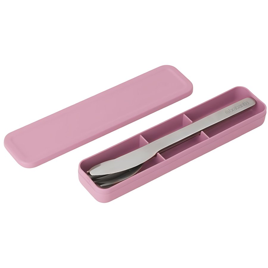 Brabantia Make & Take Besteckset 3-teilig, Lilac Pink