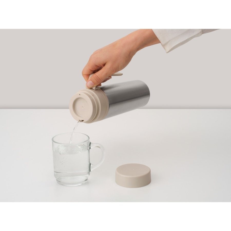 Brabantia Make & Take Termokop/Drikkeflaske 500 ml, Soft Beige