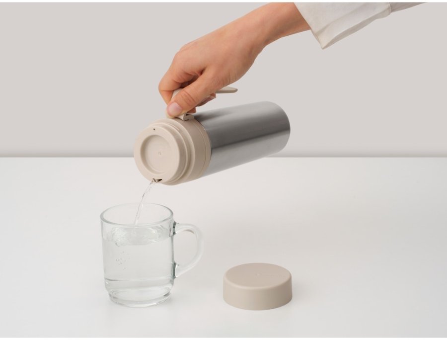 Brabantia Make & Take Termokop/Drikkeflaske 500 ml, Soft Beige