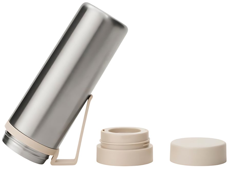 Brabantia Make & Take Termokop/Drikkeflaske 500 ml, Soft Beige