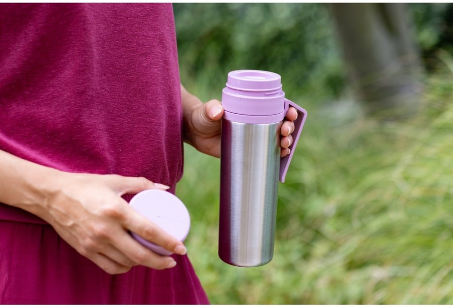 Brabantia Make & Take Termokop/Drikkeflaske 500 ml, Lilac Pink