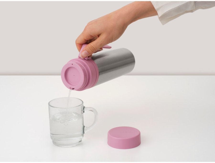 Brabantia Make & Take Termokop/Drikkeflaske 500 ml, Lilac Pink