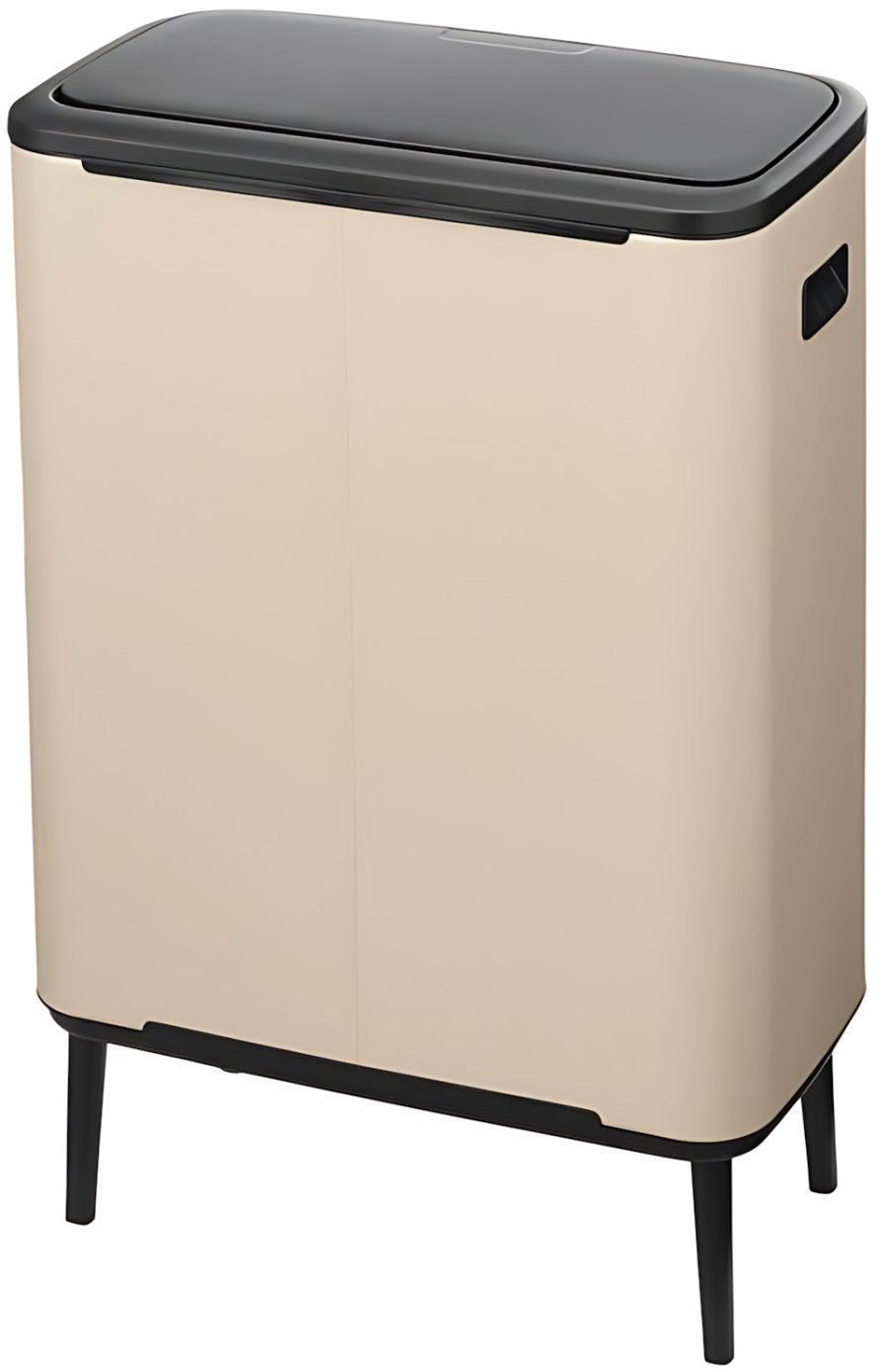Brabantia Bo Touch Afvalemmer 2x30 L, Soft Beige