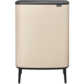 Brabantia Bo Touch Afvalemmer 2x30 L, Soft Beige
