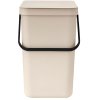 Brabantia Sort & Go Affaldsspand m. L�g 25 L, Soft Beige